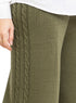 Olive Plexus Knit Pant - Khotwh